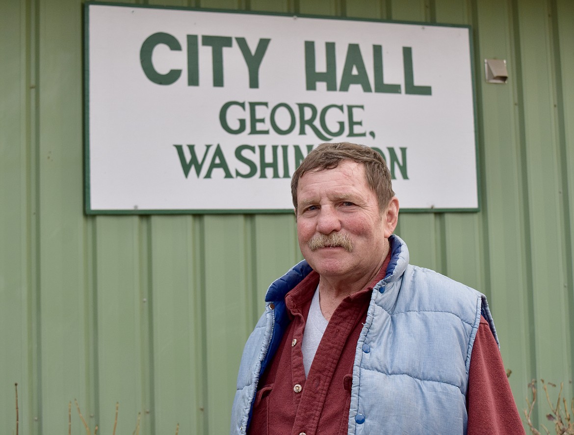 George Mayor Don Entzel, who became mayor following a coin toss.