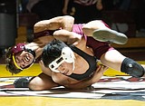 Othello wrestling falls on the road to Moses Lake Friday, 48-28