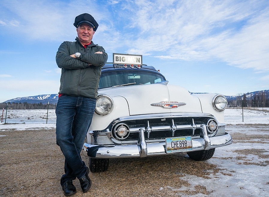 Rob Braig will be driving the restored “Ski Limo” during the Whitefish Winter Carnival Parade on Saturday. (Daniel McKay/Whitefish Pilot)