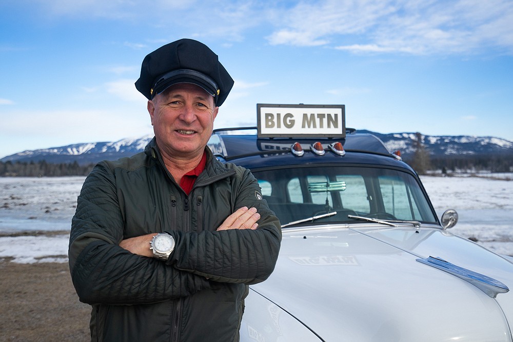 Rob Braig will be driving the restored "Ski Limo" during the Whitefish Winter Carnival Parade on Saturday. (Daniel McKay/Whitefish Pilot)