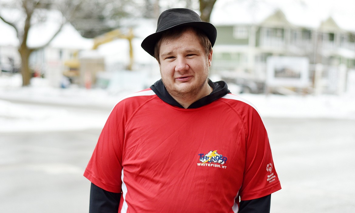 Kyler Morrison is set to make his 20th jump into Whitefish Lake Saturday for the annual Montana Special Olympics Penguin Plunge. (Heidi Desch/Whitefish Pilot)