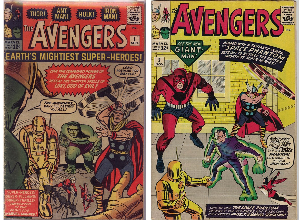 Purchased for 5 cents each in the late 1960s, Avengers 1 and 2 are among the jewels of Randy Sheppard’s comic book collection.
