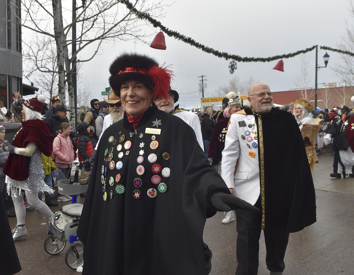 The Whitefish Winter Carnival Grand Parade made its way through downtown Saturday afternoon. The theme was The Roaring 2020s. (Heidi Desch/Whitefish Pilot)