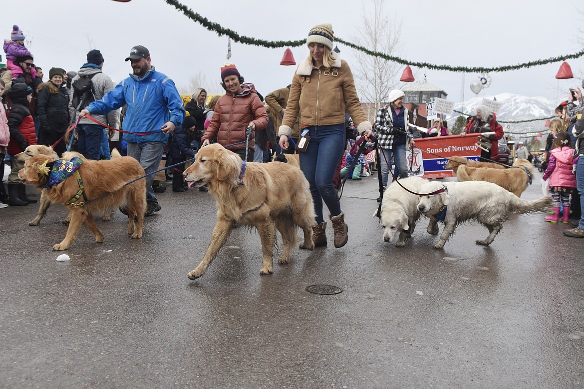 The Whitefish Winter Carnival Grand Parade made its way through downtown Saturday afternoon. The theme was The Roaring 2020s. (Heidi Desch/Whitefish Pilot)