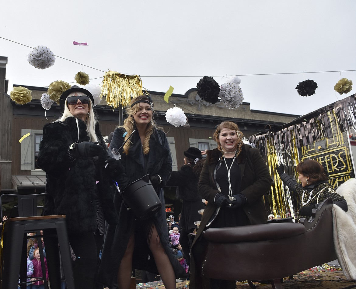 The Whitefish Winter Carnival Grand Parade made its way through downtown Saturday afternoon. The theme was The Roaring 2020s. (Heidi Desch/Whitefish Pilot)