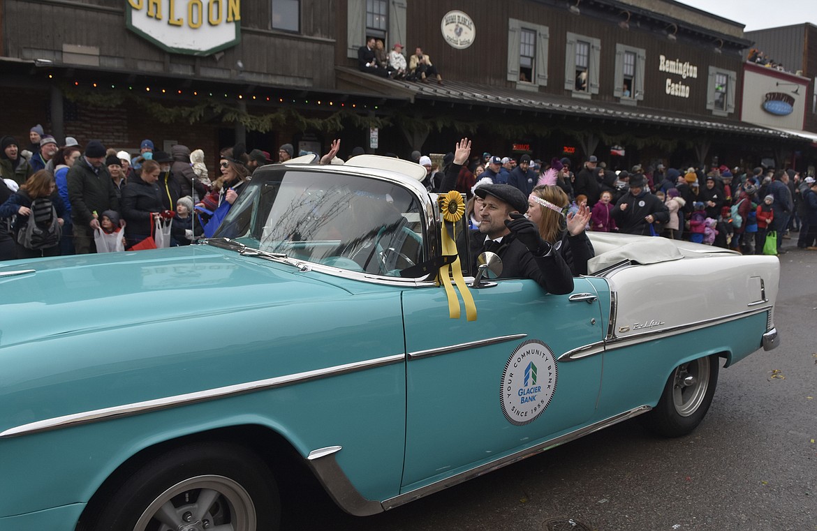 Glacier Bank won the Royal Horse carriage award.  (Heidi Desch/Whitefish Pilot)