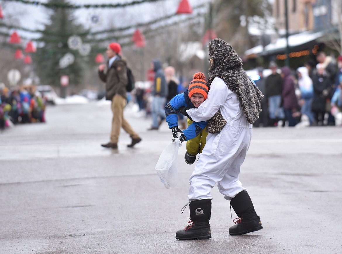 The Whitefish Winter Carnival Grand Parade made its way through downtown Saturday afternoon. The theme was The Roaring 2020s. (Heidi Desch/Whitefish Pilot)