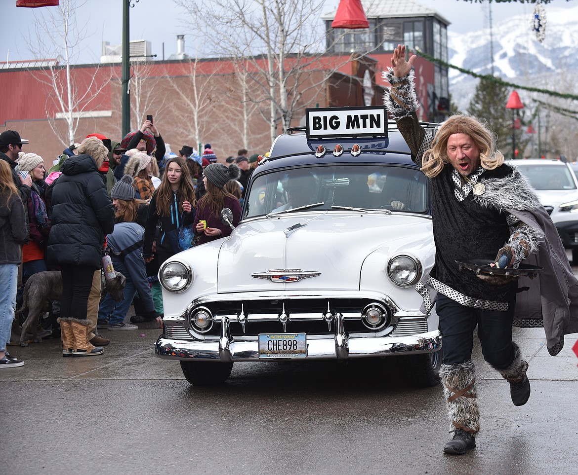 The Whitefish Winter Carnival Grand Parade made its way through downtown Saturday afternoon. The theme was The Roaring 2020s. (Heidi Desch/Whitefish Pilot)