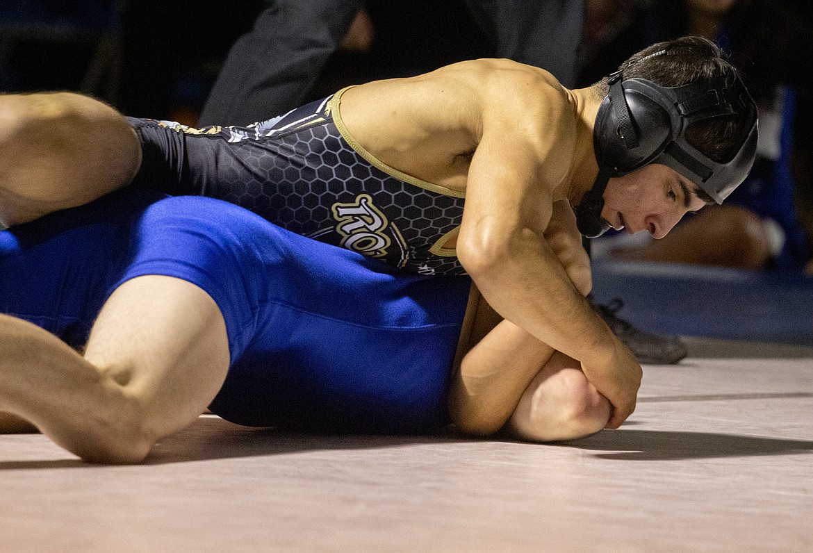 Casey McCarthy/Columbia Basin Herald With a pair of second-place state finishes under his belt already, Royal’s Dominic Martinez will have his eyes set on the title as he heads to Tacoma.