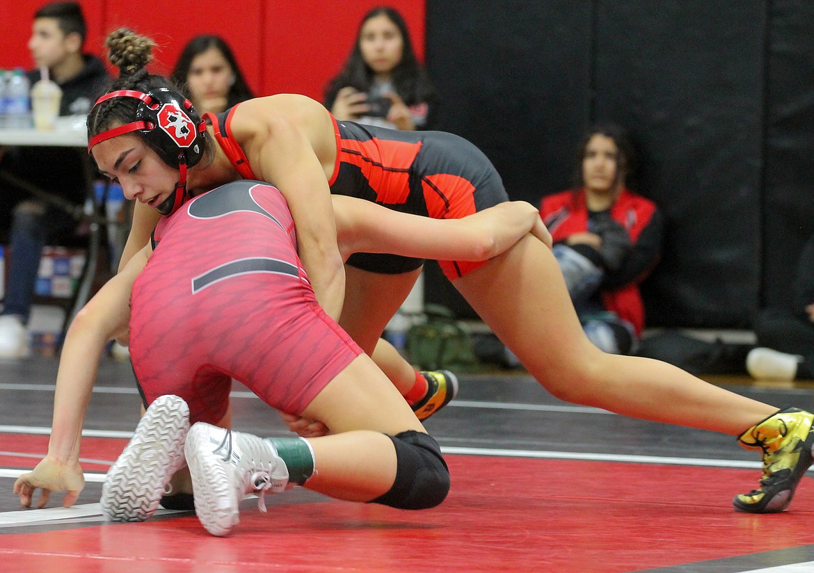 Casey McCarthy/Columbia Basin Herald 
 Othello's Emily Mendez was a state finalist last season.