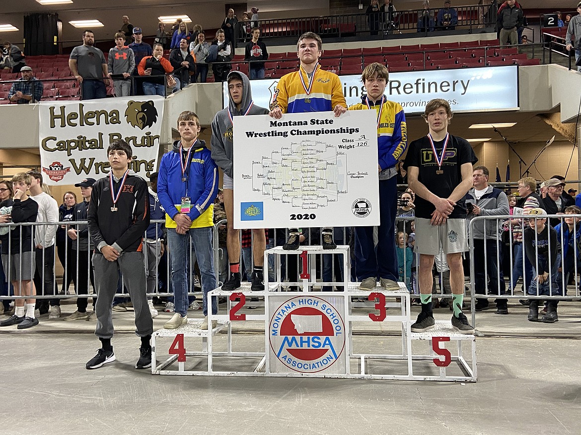 Polson senior Kedrick Baker was 4-2 at the Montana State Class A Championships at MetraPark in Billings. Baker was fifth. (Photo courtesy Daisy Adams)