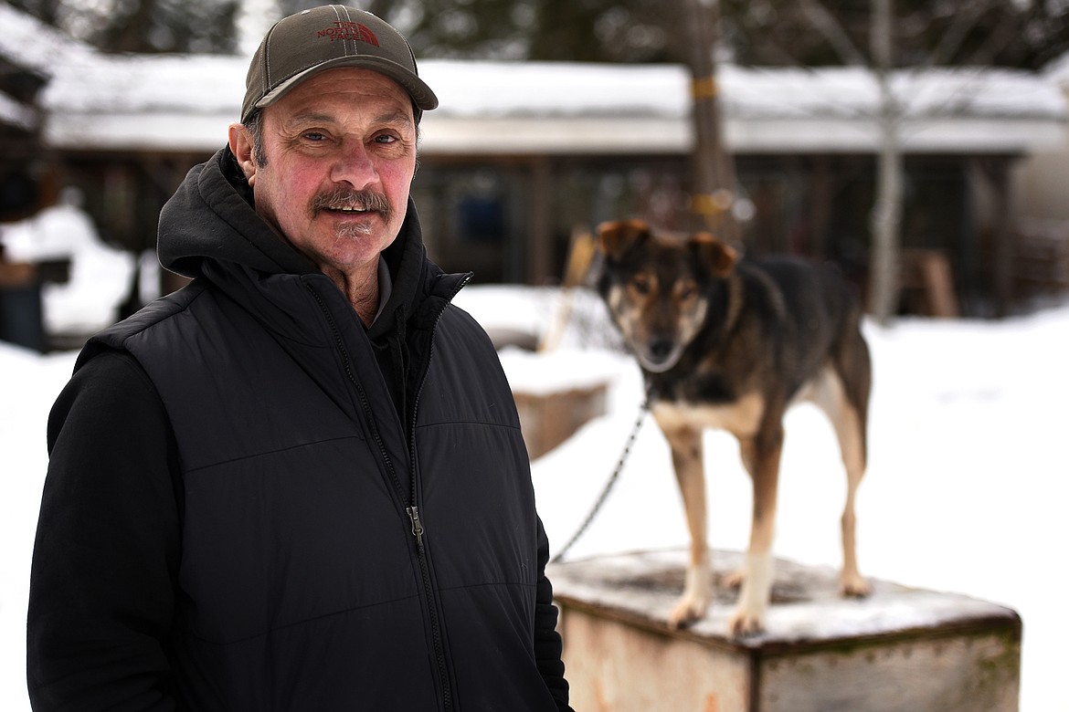 Butch Parr and his dogs have been hard at work training for the upcoming Flathead Classic sled dog race near Olney this weeknd. (Jeremy Weber/Daily Inter Lake)