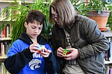 These junior high kids can do a Rubik’s Cube in seconds