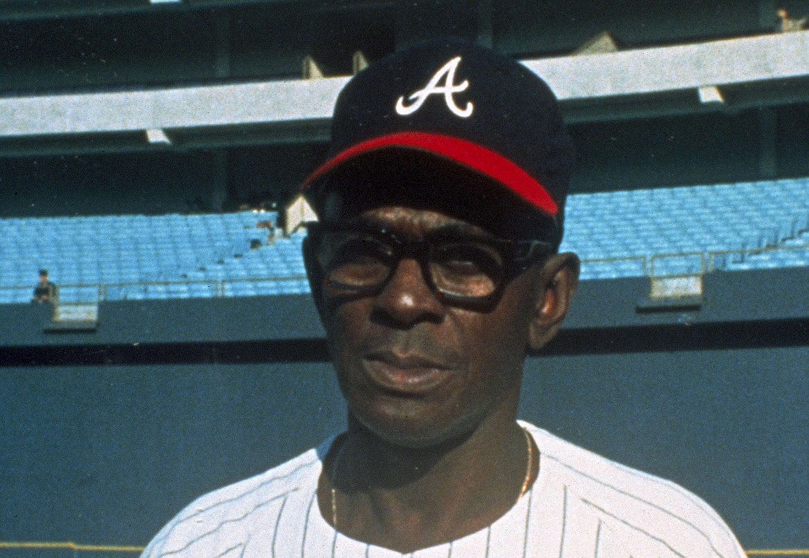 Former Atlanta Braves pitcher Satchel Paige, date and location unknown.