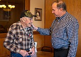 Vet gets medal, 68 years later