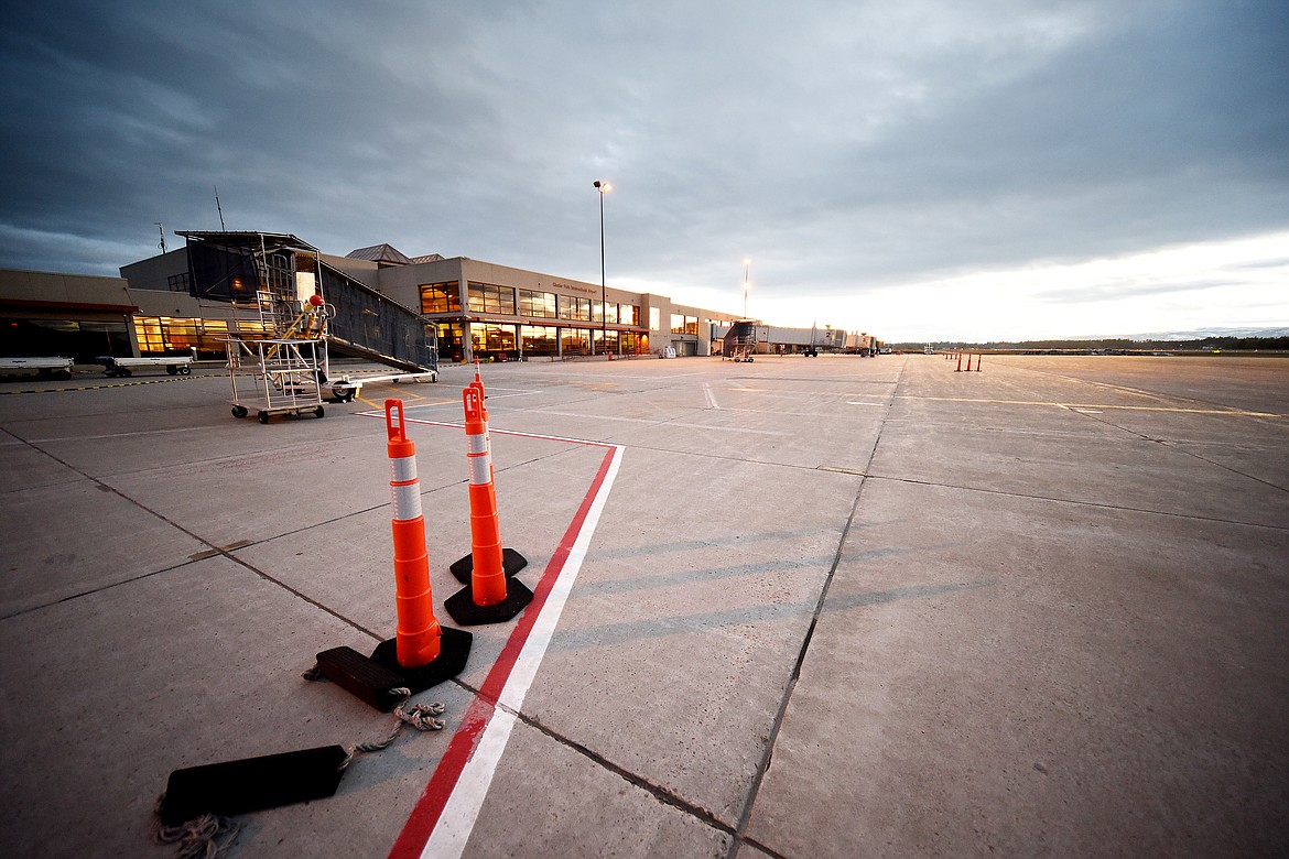 The runway at Glacier Park International Airport. Photos courtesy of Glacier Park International Airport.