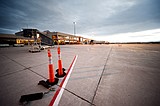 Air travel slows to a crawl amid virus outbreak