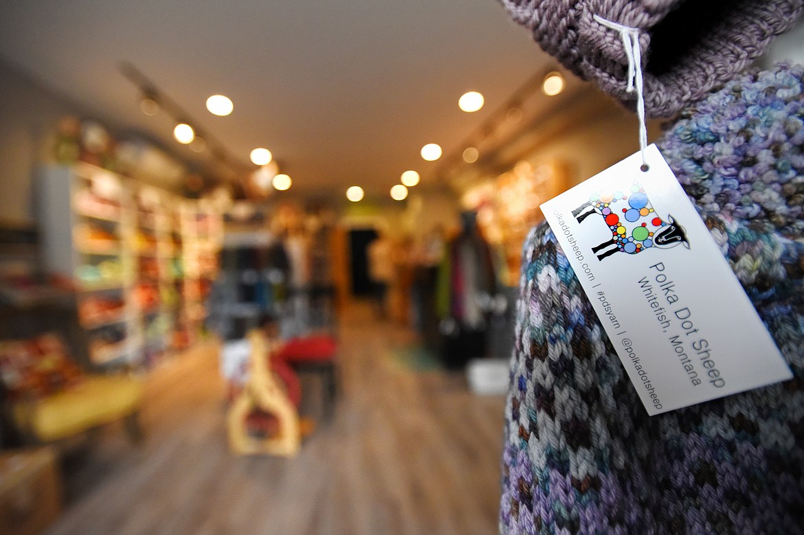 Polka Dot Sheep Fine Yarns is located at 14 Lupfer Avenue in Whitefish. (Casey Kreider/Daily Inter Lake)