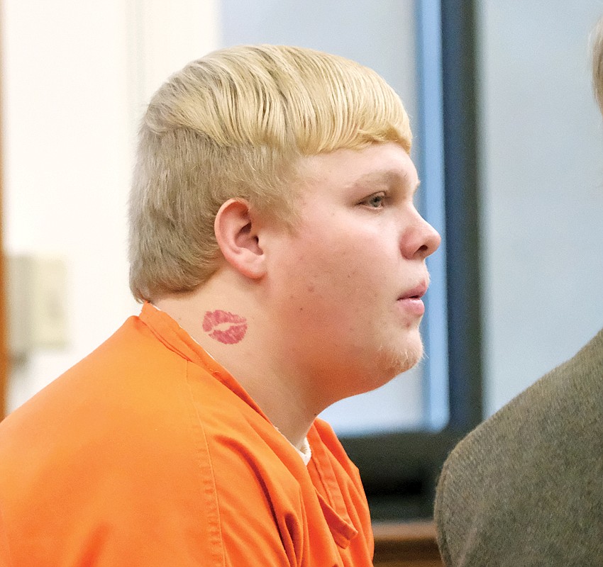 Noah Raymond Reed arraignment, Dec. 2, 2019. (Paul Sievers/The Western News)