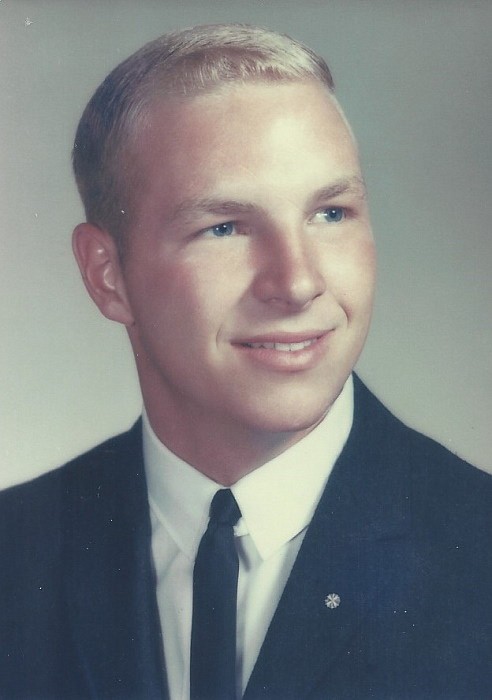 Dennis Clay, high school graduation 1965