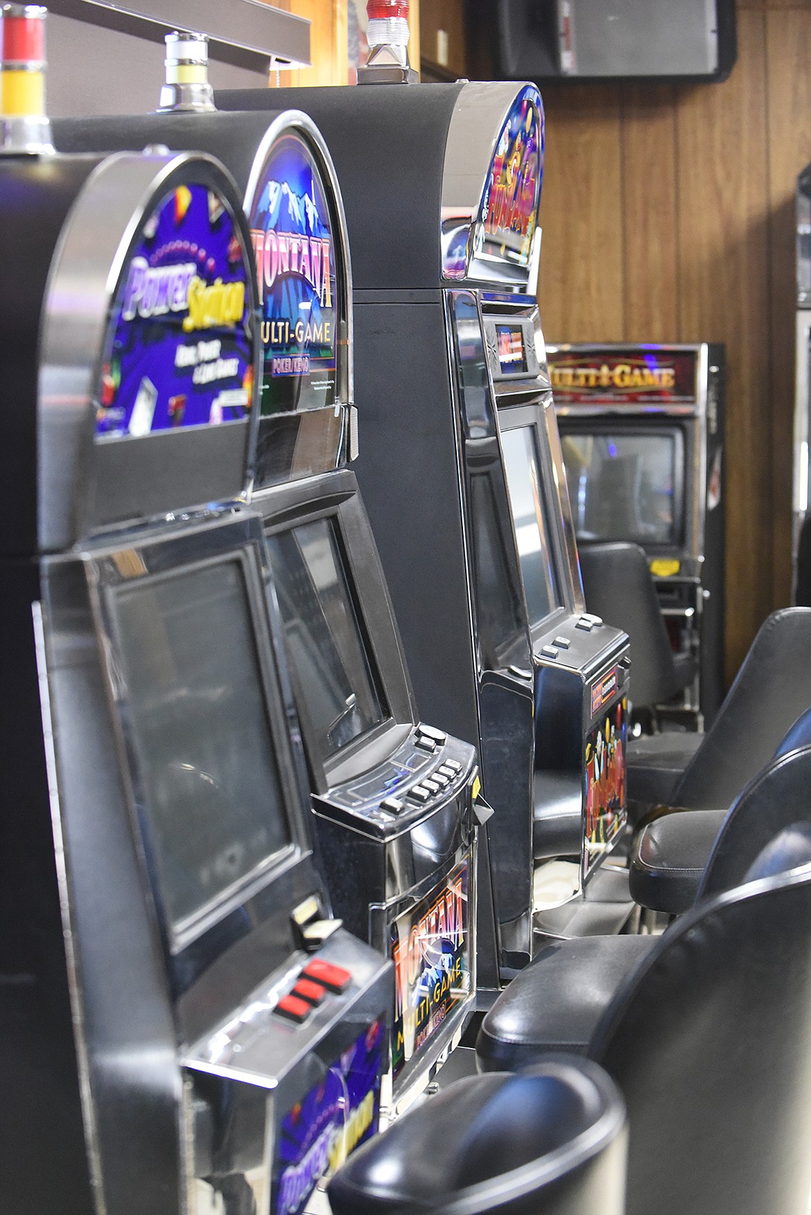 The casino at Plains Veterans of Foreign Wars Post 3596 was moved to the other side of the building and now has its own space and more room for people to move. (Scott Shindledecker/Valley Press)