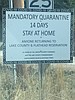 County implements 14-day quarantine order