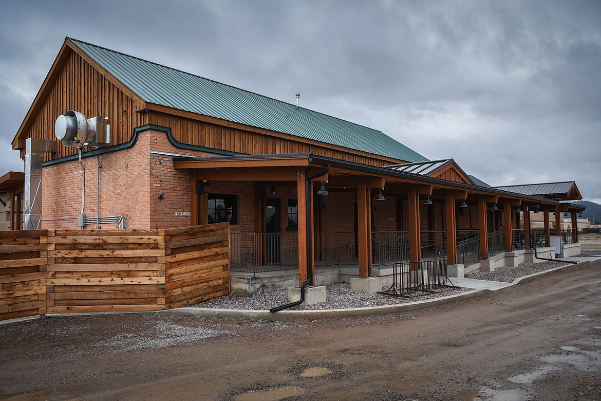 The SunRift Beer Company restaurant sits adjacent to the brewery and taproom in Kalispell on Thursday, April 23. (Casey Kreider/Daily Inter Lake)