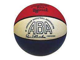 The popular ball used by the ABA.