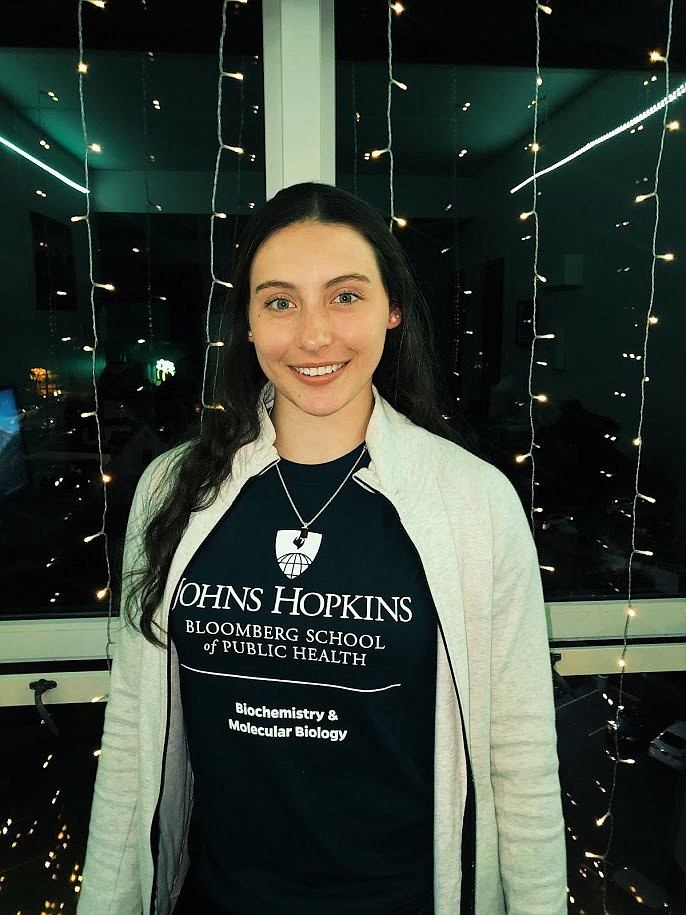 Courtesy photo 
 Marnie Skinner, a 2016 Moses Lake High School graduate, is headed to Johns Hopkins University in Baltimore.