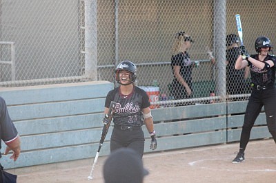 Courtesy photo 
 Ashlynn Allen with the Northwest Bullets, a Portland-based club softball team.