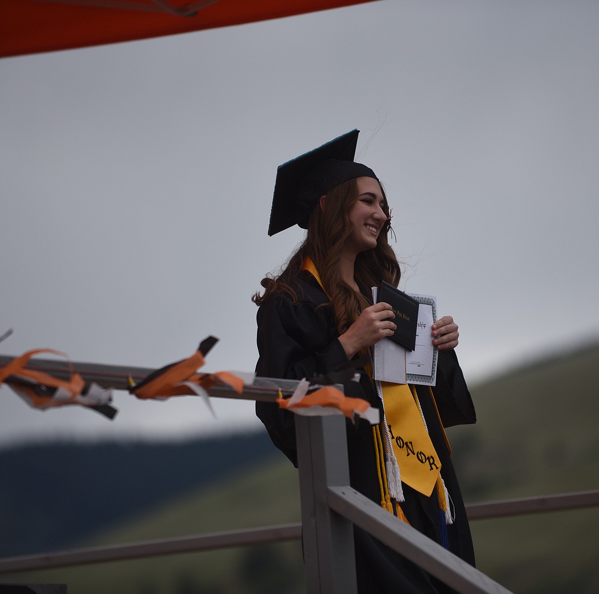 PLAINS CLASS of 2020 member Audrey Brown was the salutatorian. (Scott Shindledecker/Valley Press)