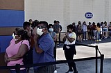 Lengthy line forms as Ross reopens in Moses Lake