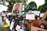 Hundreds converge on Kalispell for protest