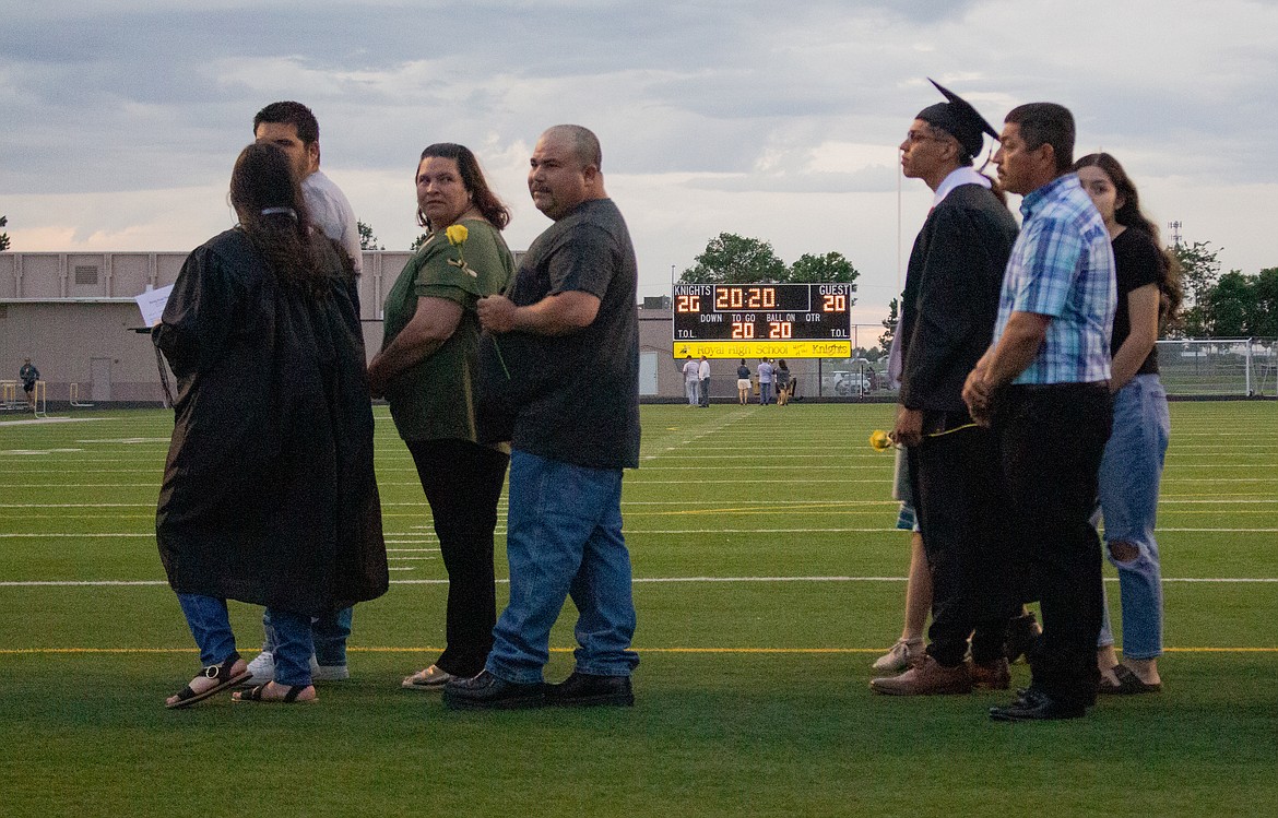 Royal High School celebrated its 2020 graduating class Friday night, with proceedings looking a little different this year.