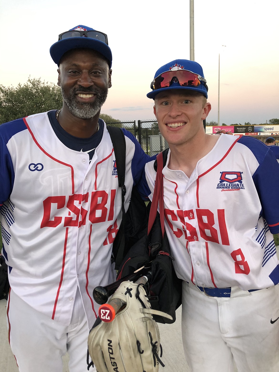 At the Collegiate Summer Baseball Invitational in Bryan, Texas, last weekend, Washington State sophomore and Lake City High grad Kodie Kolden played for a team coached by family friend and former major leaguer LaTroy Hawkins.