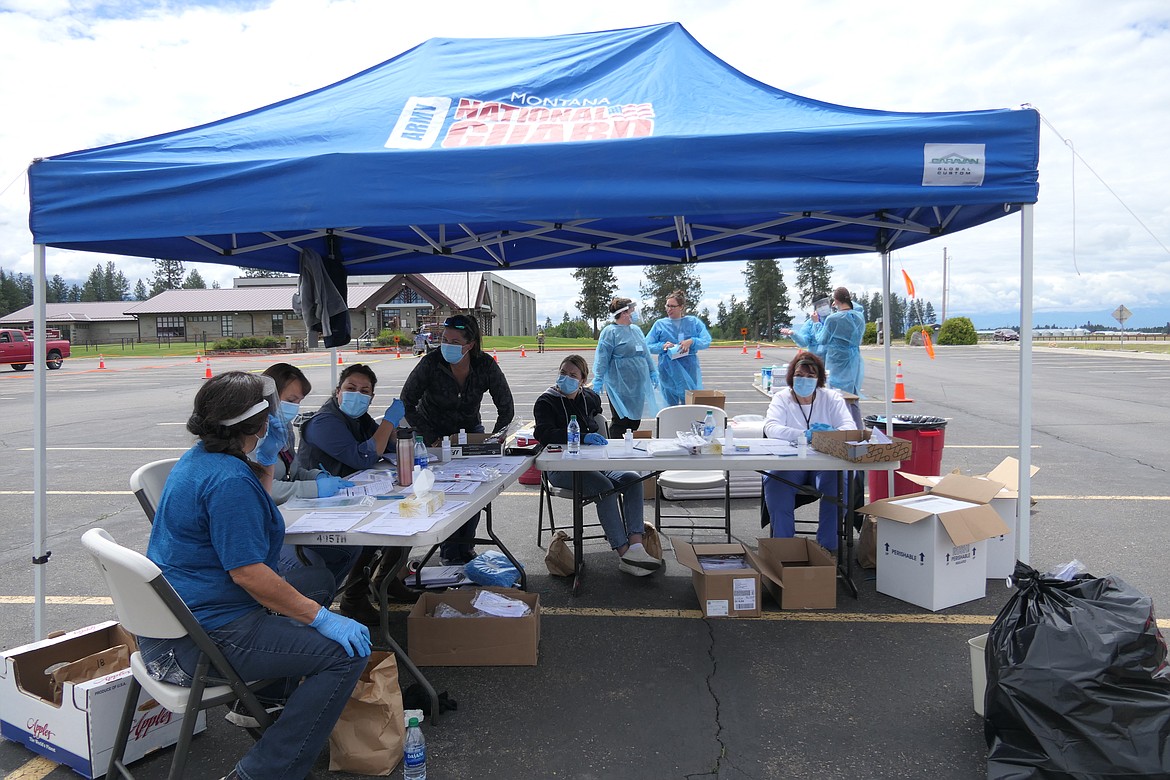 The fight against COVID-19 across Montana includes coordination between local and tribal health care agencies, state government, and the National Guard.