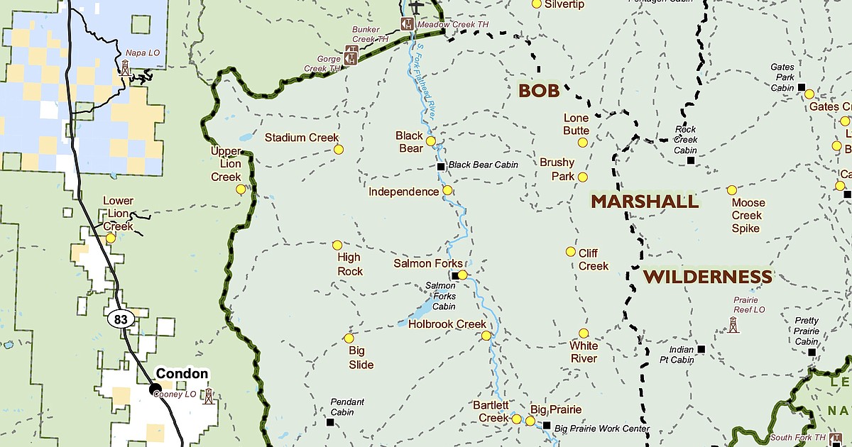 Bob Marshall Wilderness Map Woman Reported Missing In Bob Marshall Found Safe | Daily Inter Lake