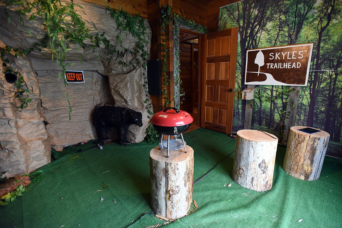 The North Fork Cabin room at Hidden Key Escape Games in Whitefish. (Casey Kreider/Daily Inter Lake)