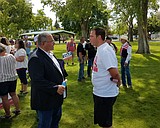 Pared down but enthusiastic: George’s Fourth of July still draws hundreds