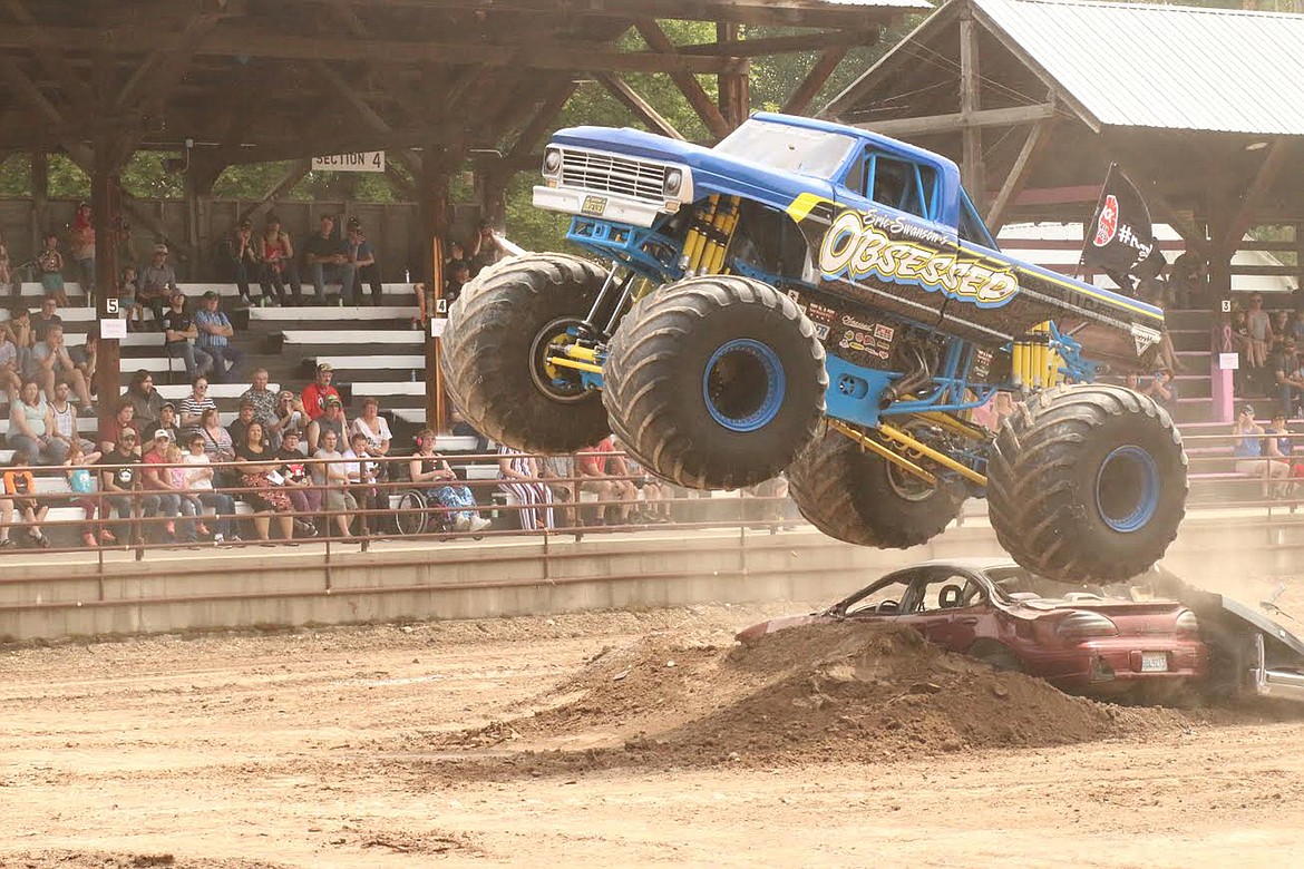 “Obsessed” was a crowd pleaser at the Sanders County Fairgrounds last Saturday. (Chuck Bandel/Valley Press)