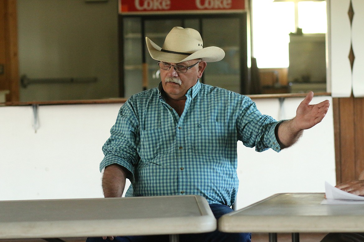 Sanders County Commissioner Glen Magera was the lone person to vote to hold the county fair. (Chuck Bandel/Valley Press)