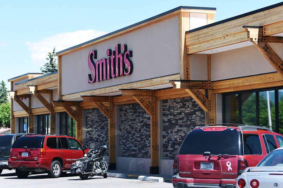 A new facade has updated the Smith’s building, constructed more than 60 years ago.