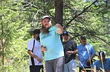 Person leads pros after first  day of Project Cutthroat event