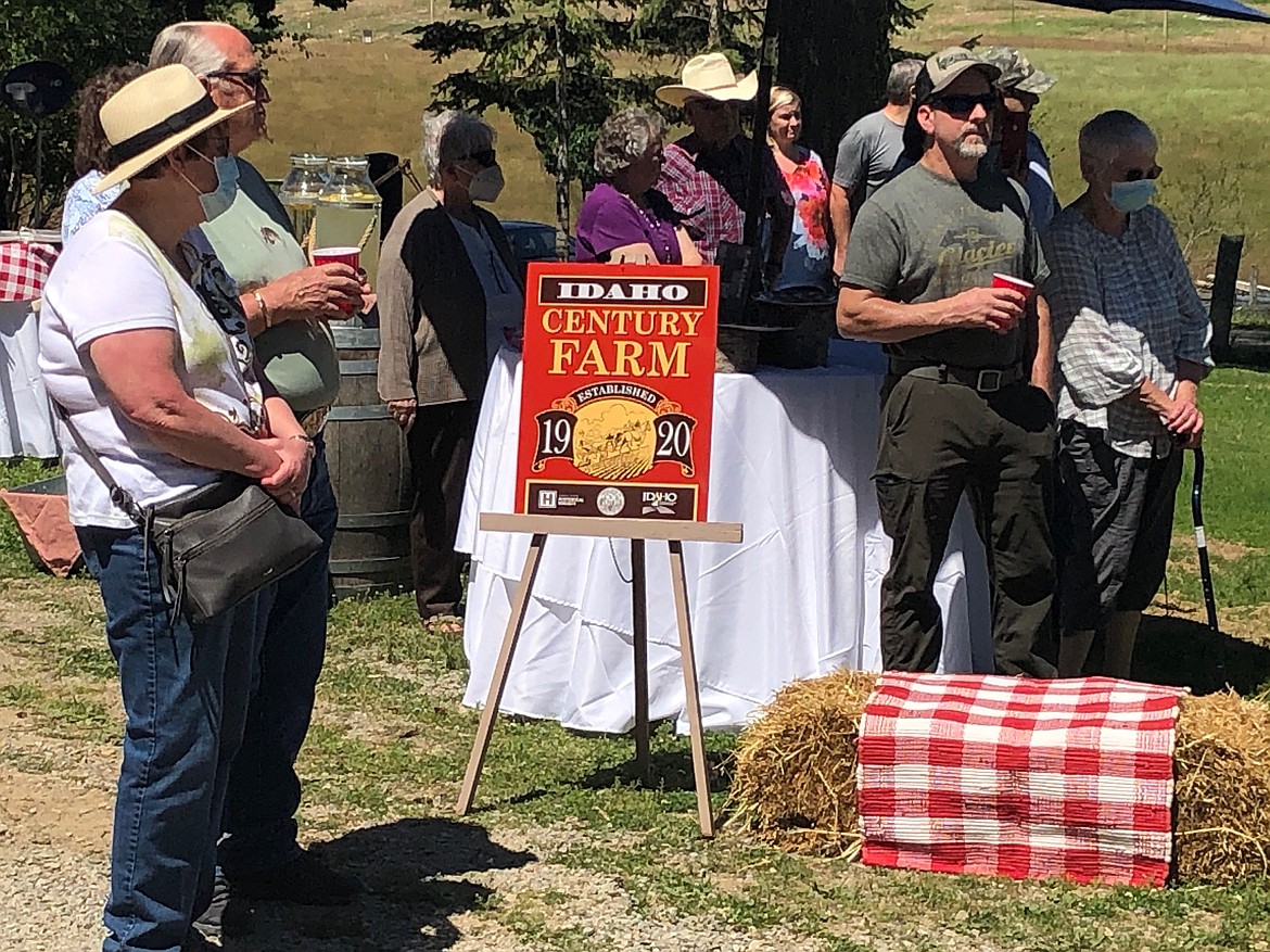 The O.K. Smith Family Tree Farm was recognized as a Century Farm and Ranch Program recipient during a ceremony on Saturday in Hayden. To be eligible, a family must have farmed or ranched on the same property as their ancestors for 100 years and have at least 40 aces of the original parcel of land that is still maintained.