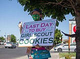 Adjusted Girl Scout Cookie sales period came to a close Monday
