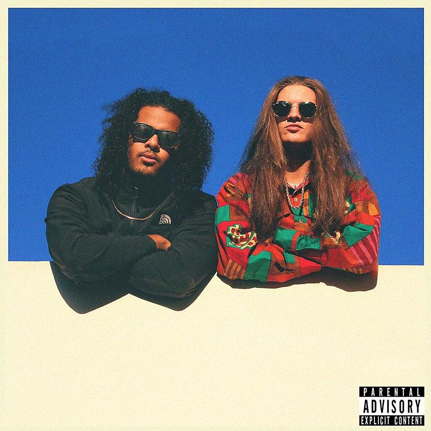 N’kosi Lattimore, left, and Justin Newton, right, on the cover of Lattimore’s 2018 single, “Get It.”