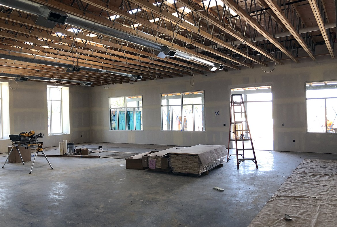 A future room in the new Polson Boys and Girls Club. (Photo provided by the Boys and Girls Club)