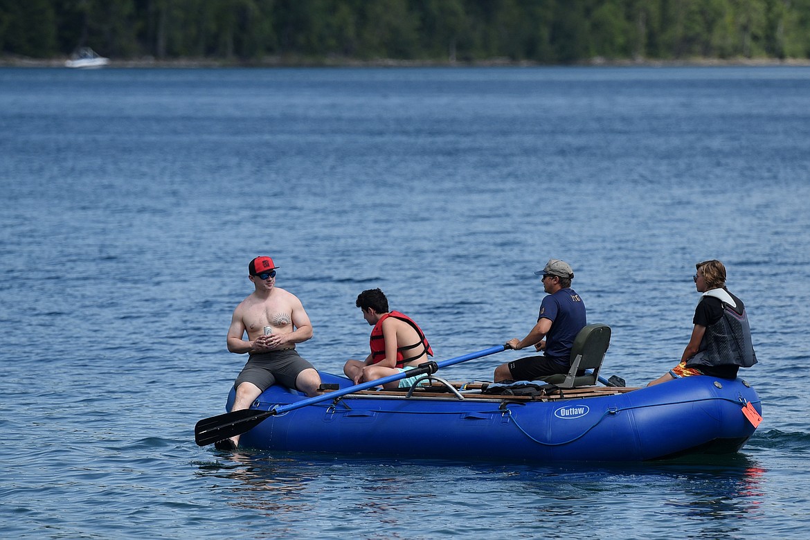Time in a boat on Glacier National Park’s Lake McDonald is enjoyed by countless visitors every summer. But the waterway has also been the sight of seven drowning deaths from 1913-2015. (Jeremy Weber/Daily Inter Lake)