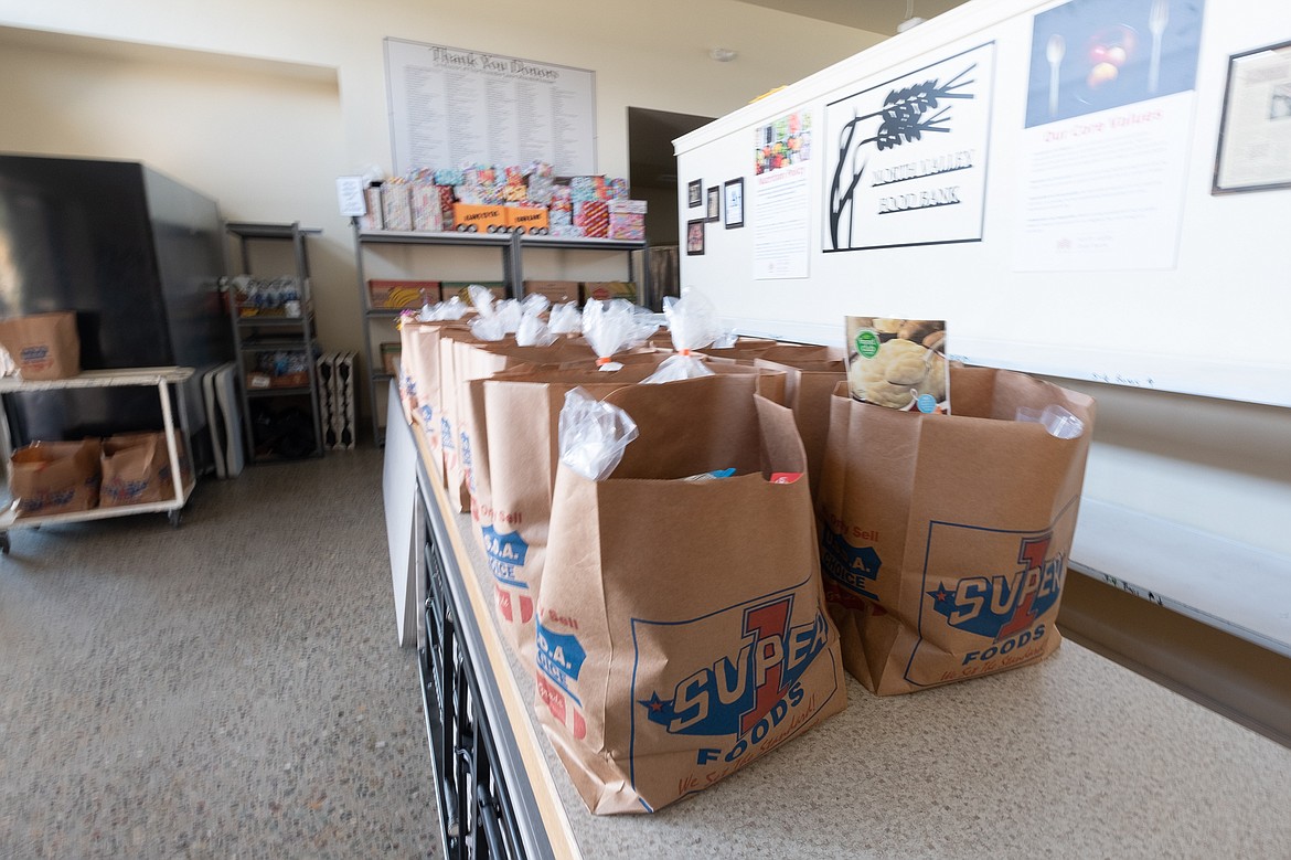 The North Valley Food Bank is serving more families than ever during the pandemic. (Daniel McKay/Whitefish Pilot)
