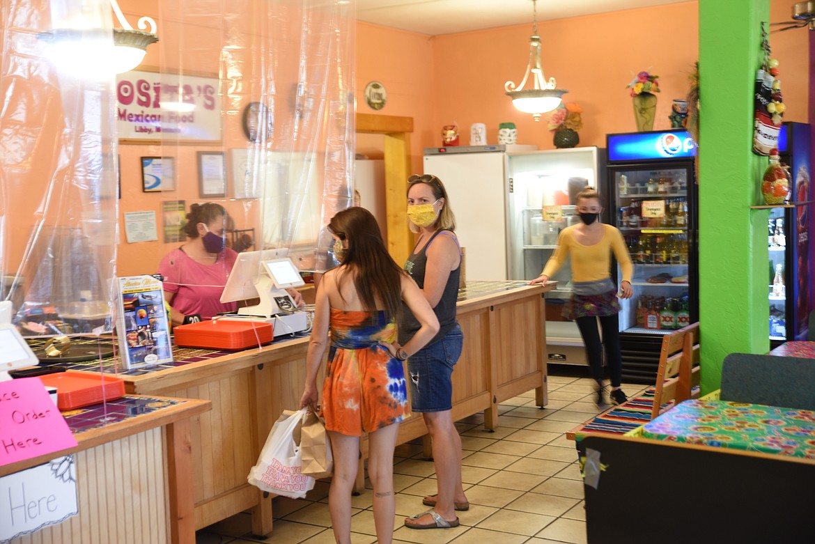 Rosita’s Mexican Restaurant suspended dine-in service this week. Owners Kyle and Mindy James said customers confronting and berating the restaurant’s staff for complying with the governor’s mask directive prompted them to close the dining room. (Will Langhorne/The Western News)